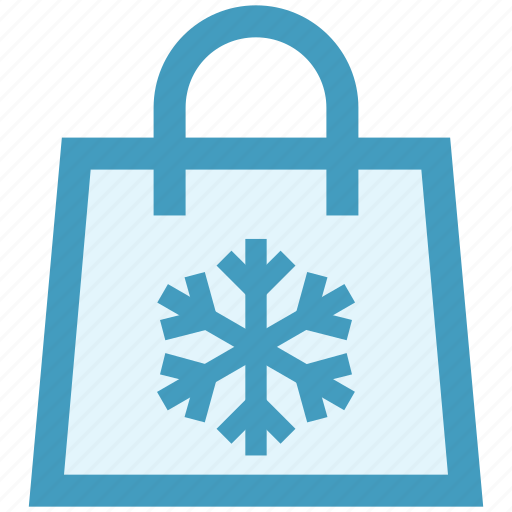 Bag, christmas, season, shopping, snow, winter icon - Download on Iconfinder