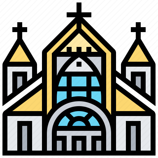 Architecture, cathedral, christianity, church, religion icon - Download on Iconfinder