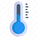 temperature, thermometer, weather, cold, rain, sun, cloudy