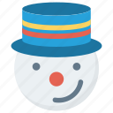 christmas, hat, snow, snowman, winter, xmas