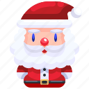 santa, xmas, christmas, claus, user, avatar