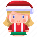 avatar, boy, christmas, girl, hat, winter, young