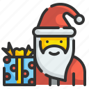 character, christmas, father, xmas, gifts, santa, presents