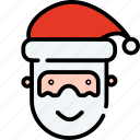 christmas, icon, winter, celebration, santa, xmas