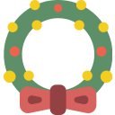 christmas, wreath, xmas