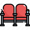 cinema, entertainment, movie, seat, sofa, theater