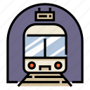 railroad, railway, station, subway, train, transport, transportation