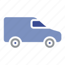 cargo, van, bus, shipment, shipping, vehicle