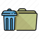 bin, container, garbage, rubbish, trash, urban