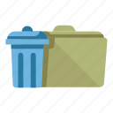 bin, container, garbage, rubbish, trash, urban