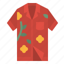 fashion, garment, hawaii, shirt, tropical