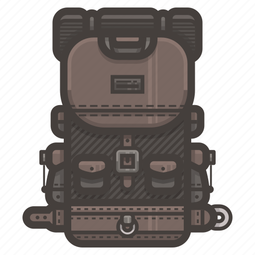 Backpack, camping, hiking, travel icon - Download on Iconfinder