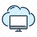 cloud, computer, connection, network, pc, service, storage