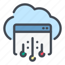 cloud, service, web, website, connect, connection, network