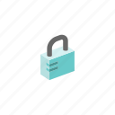 isometric, lock