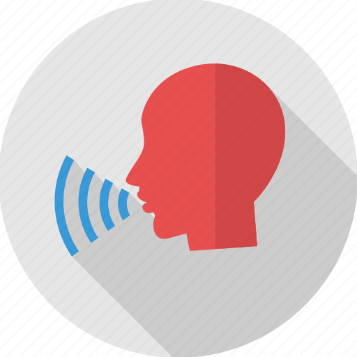 Comment, human voice, say, speak, spokesman, talk, voice icon - Download on Iconfinder