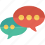 bubble, chat, conversation, message 