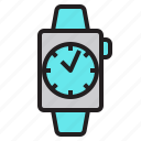 alarm, bell, clock, schedule, smartwatch, time, watch