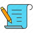 agreement, contract, document, paper, pen, sign, writing