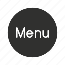 menu, menu tool, remote, restaurant