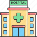 hospital, clinic, building, architecture, medical