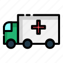 ambulace, car, emergency, hospital, medical, transportation, vehicle