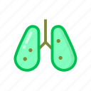 coronavirus, lung, virus, sick