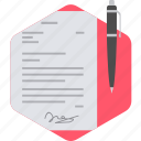 signature, agreement, business, contract, deal, document, office