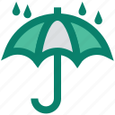 forecast, protection, rain, umbrella, weather, wet