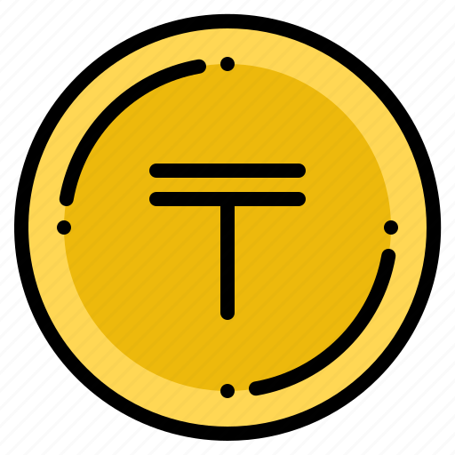 Currency, exchange, kazakhstani, money, tenge icon - Download on Iconfinder