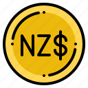 currency, dollar, exchange, money, new, zealand