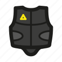 armor, bulletproof, cyberpunk, game, guard, vest