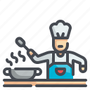 chef, cook, cooking, kitchen, profession