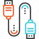 adapter, cable, connection, plug, plugin, usb, wire