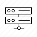 server, database, storage, data