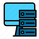 cloud, computer, database, hosting, network, server, web