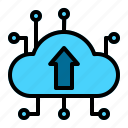 cloud, computer, database, hosting, network, server, web