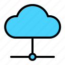 cloud, computer, database, hosting, network, server, web