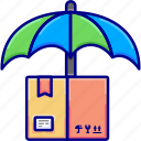 insurance, rain, umbrella, vectoryland