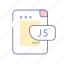 js, programming, code, extension, file 