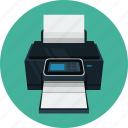 printer, print, paper