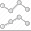 analytics, chart, diagram, graph