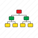 diagram, office, tree, treestructure, workflow