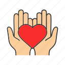 care, charity, donate, donation, hands, heart, love