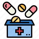 medicine, donation, pills, healthcare, medical