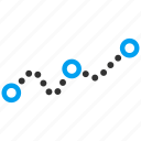 chart, graph, trend, analytics, diagram, dotted line, statistics