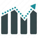 bar, graph, trend, chart, diagram, statistics, analytics