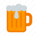 beer, mug, alcohol, beverage, drink, glass, pub