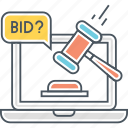 online, auction, web, internet