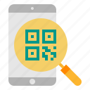 code, ecommerce, mobile, qr, scan